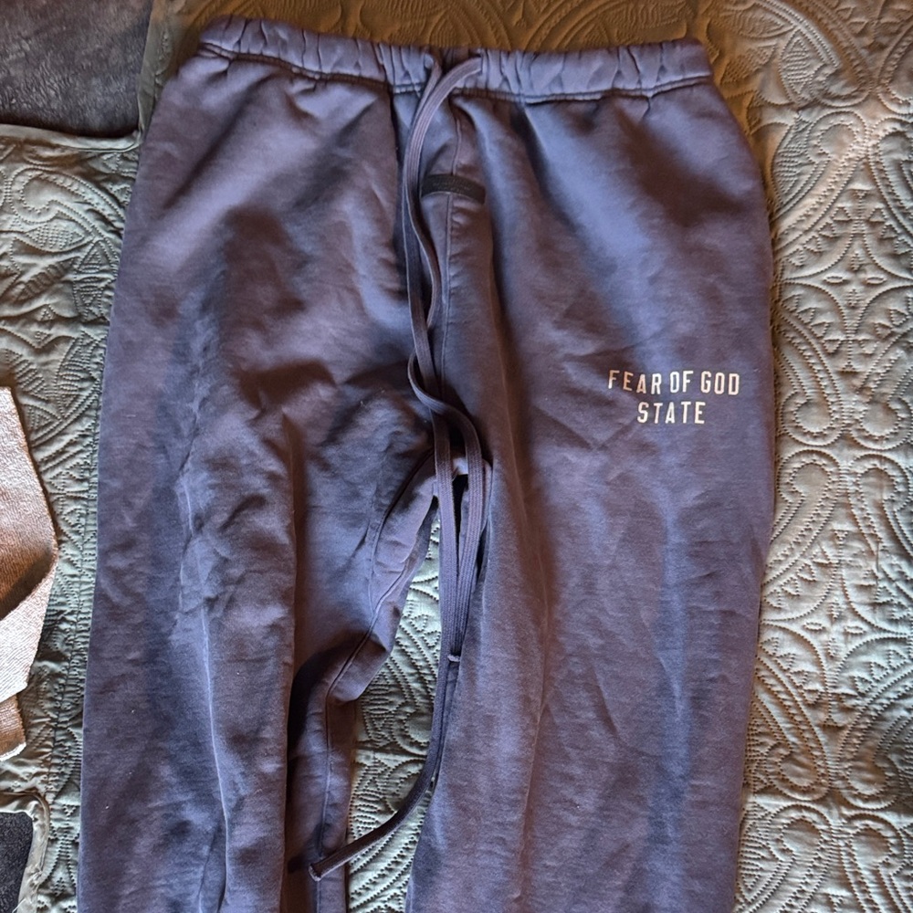 Fear of God State Joggers in Dark Gray
